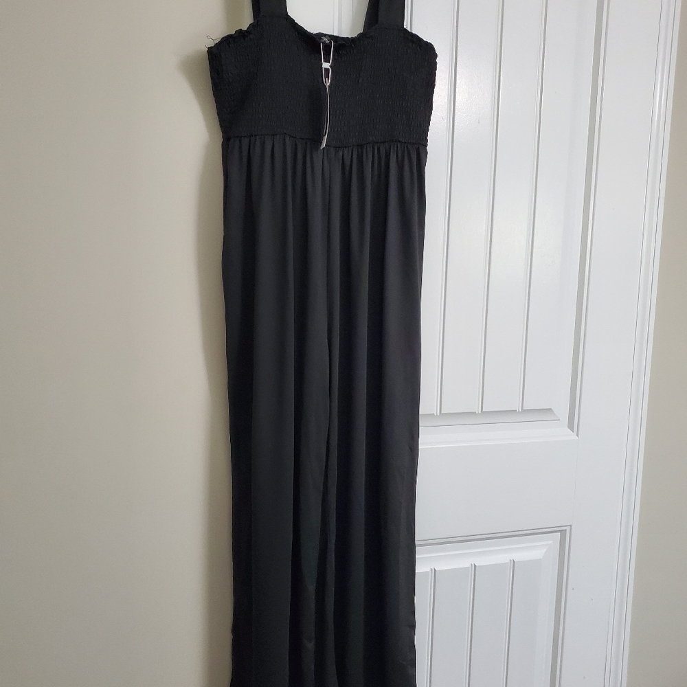 Zulily, Black Jumpsuit, Large